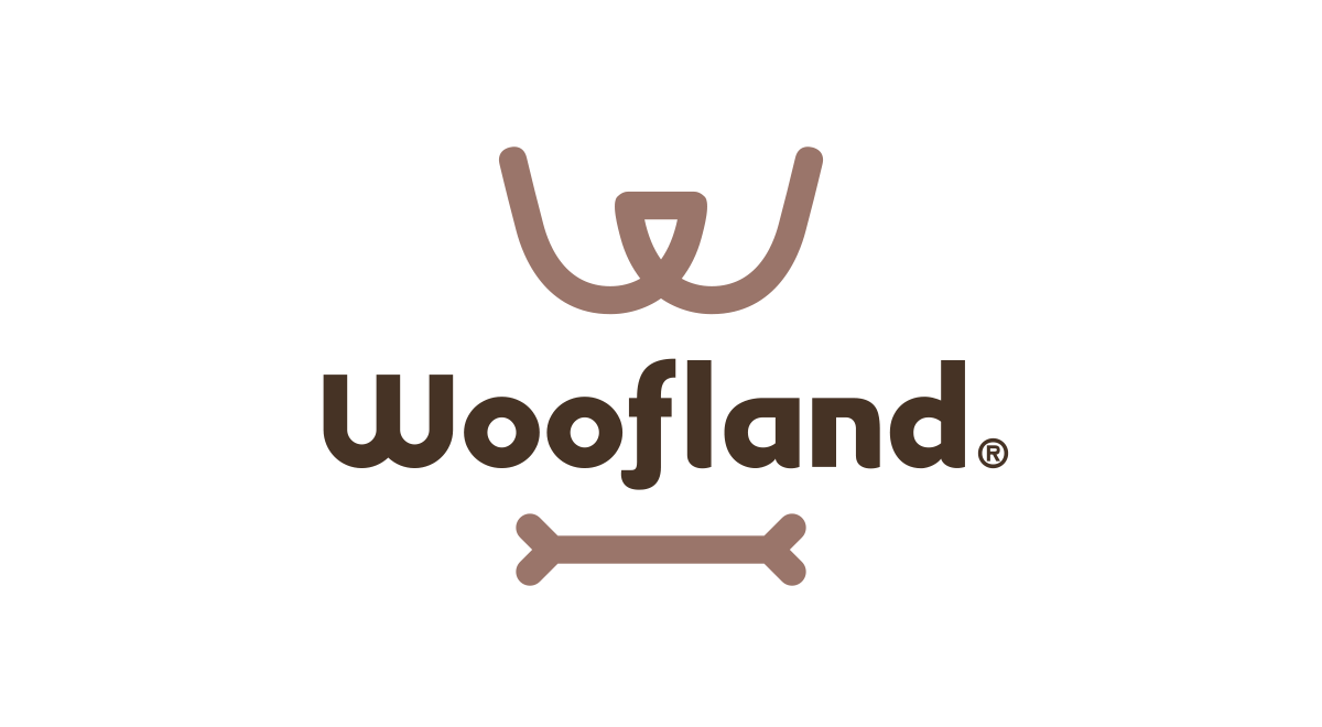 Woofland宠物网站Logo设计